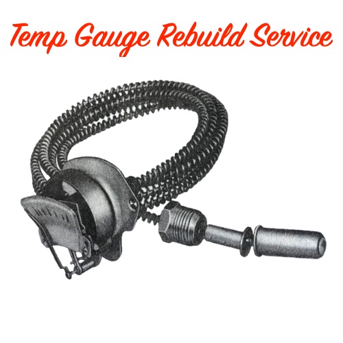 Temperature Gauge Rebuild Service - Old Moparts