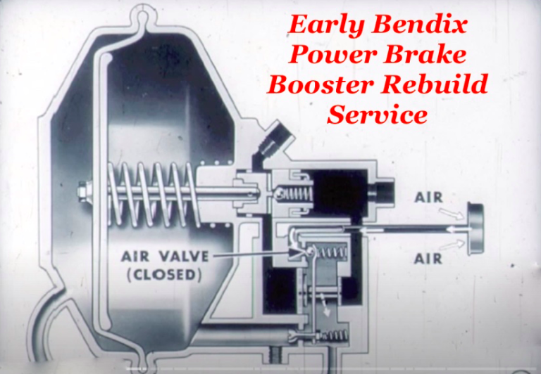 Power Brake Booster Rebuild Service, Vintage MOPAR Parts - Andy ...